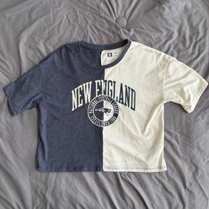 New England Patriots Cropped T-Shirt